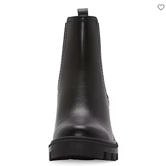 Black Women Block Heel Boots - Picture 5 of 16